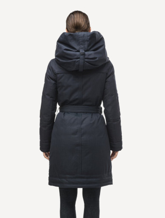 Пуховое пальто Astrid (Женский; XS; Navy)